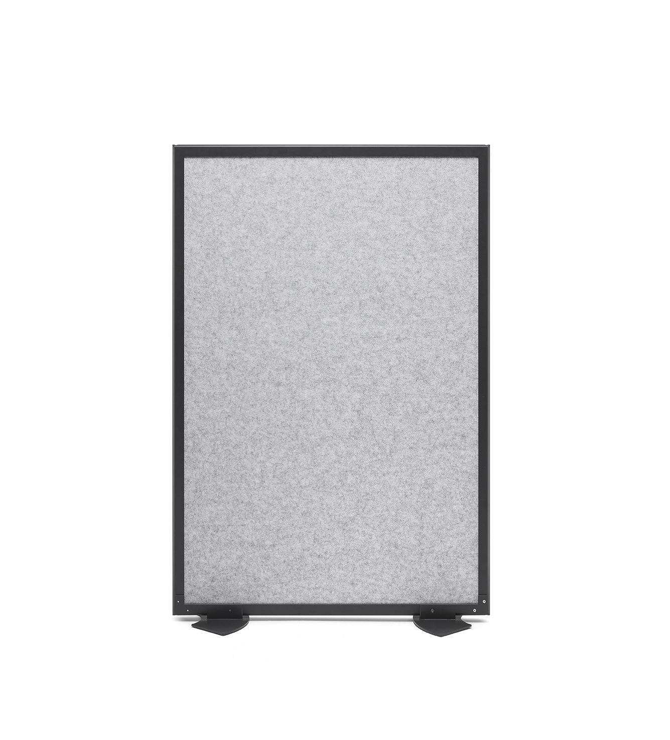 Acoustic panel type screen