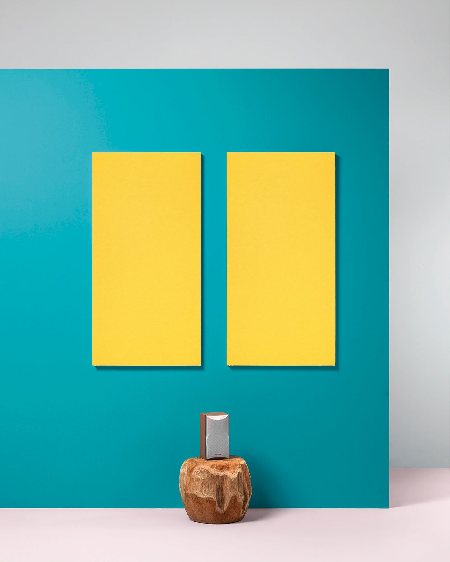 Profileless acoustic wall panel