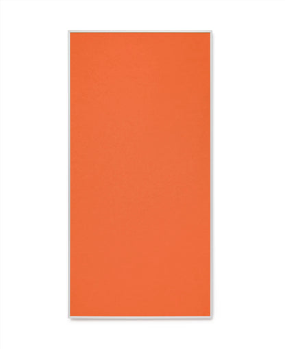 Panel acústico de pared con perfil de aluminio