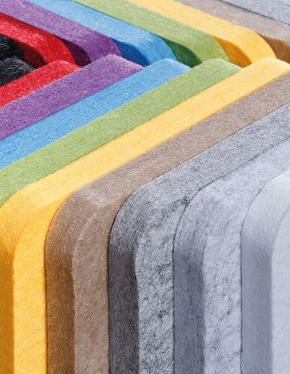 Profileless acoustic wall panel 