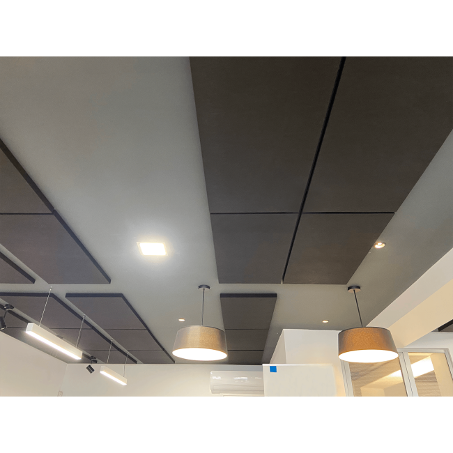 Pack de 10 espumas acústicas negras